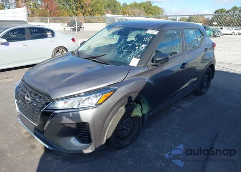 2024 Nissan Kicks S Xtronic Cvt z USA, uszkodzony, nr VIN 3N1CP5BV9RL516956